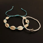 2pcs/set Summer Turtle Ocean Beach Anklet