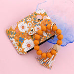 bracelets, floral folded edge card bags