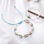 2pcs/set Summer Turtle Ocean Beach Anklet
