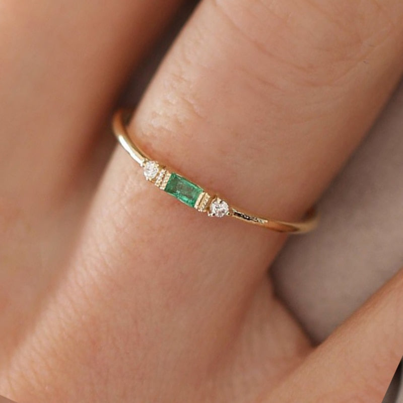 Thin Dainty Stacking Rings