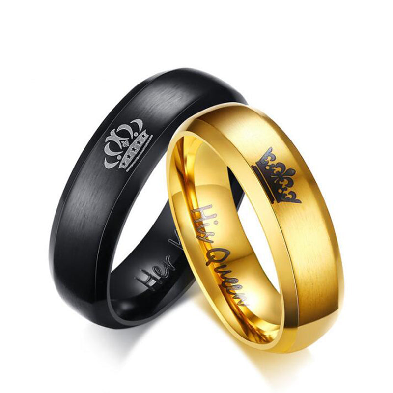 Queen And King Ring